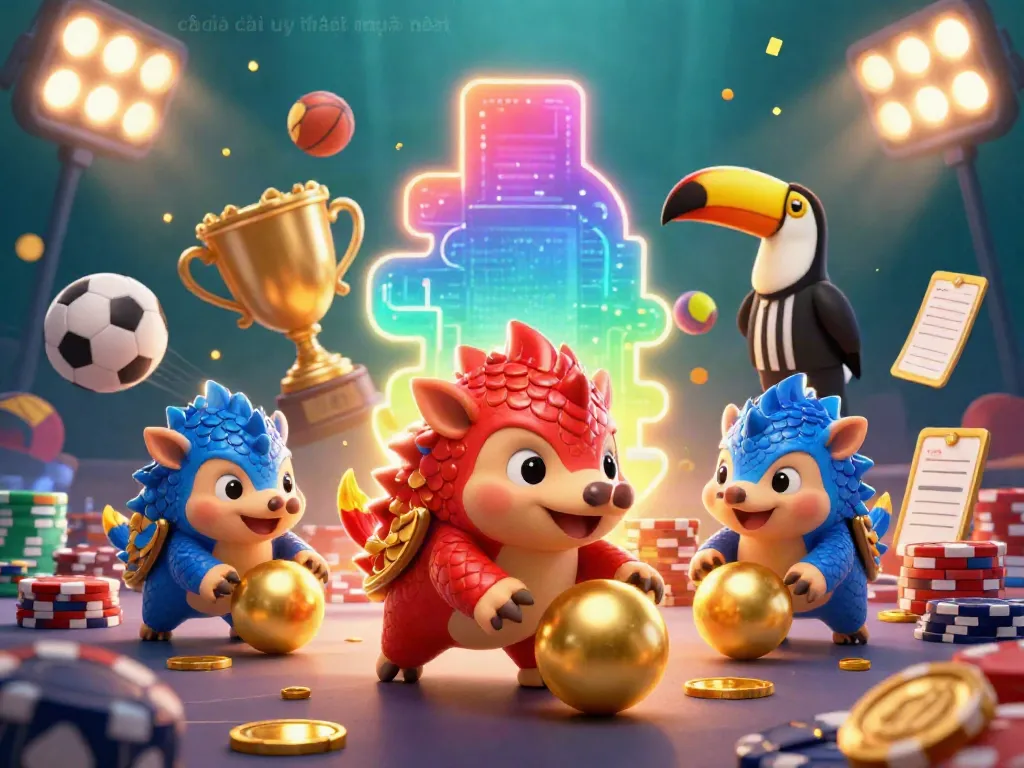 Experience fun with various sports elements and playful pangolins at các nhà cái uy tín mới nhất, perfect for online betting.