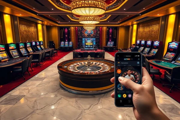 Experience the thrill of gaming at https://az888.futbol with dazzling roulette wheels and engaging players.