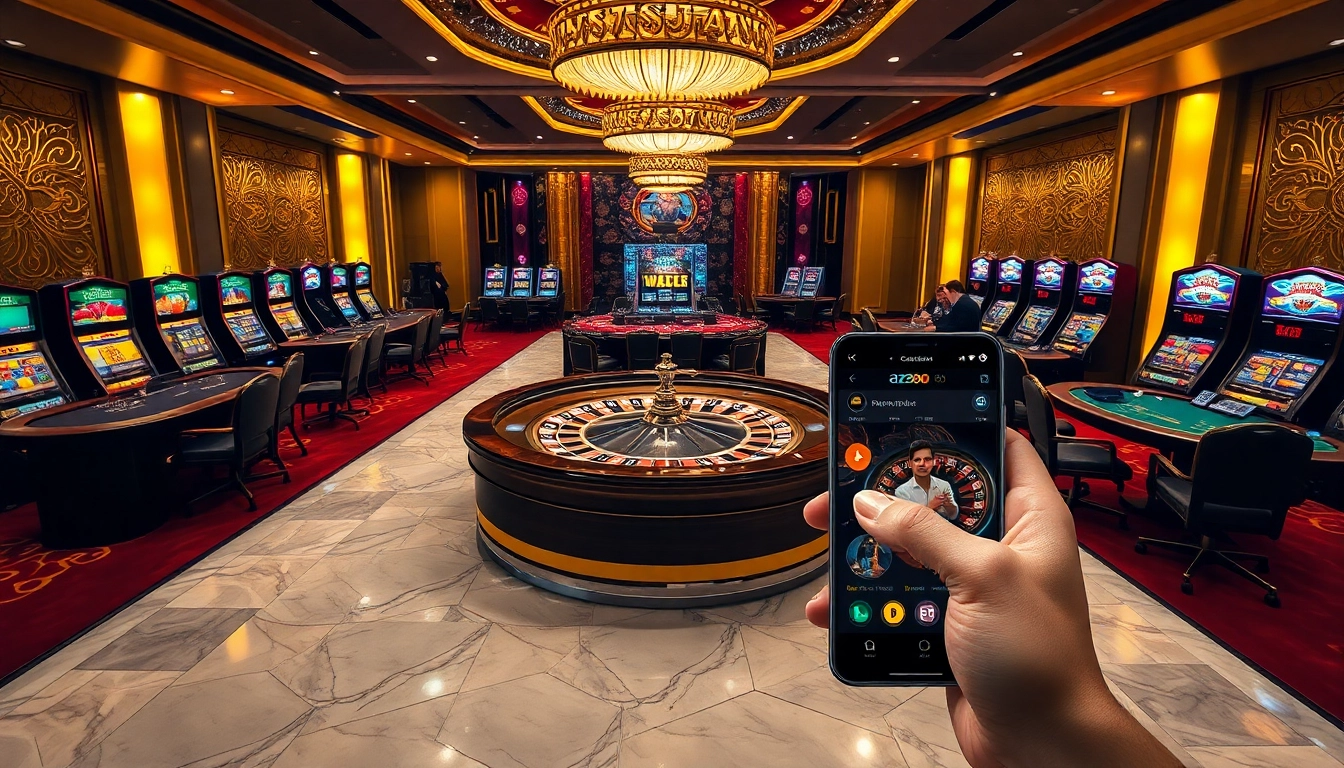 Experience the thrill of gaming at https://az888.futbol with dazzling roulette wheels and engaging players.