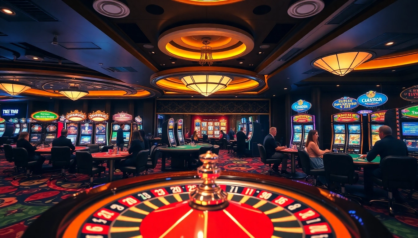 Experience the thrill of gambling at 789P with vibrant casino tables and exciting slot machines.
