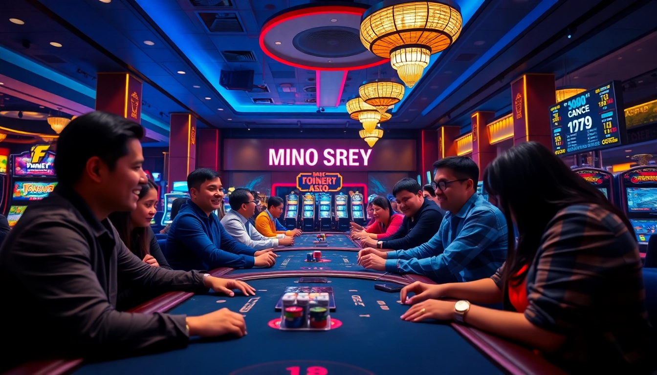 Exciting scene from SBOBET.dance showing players engaged in thrilling casino games.