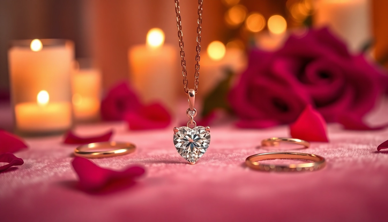 Shop beautiful Valentine’s jewellery gifts under £500 including a diamond heart pendant.