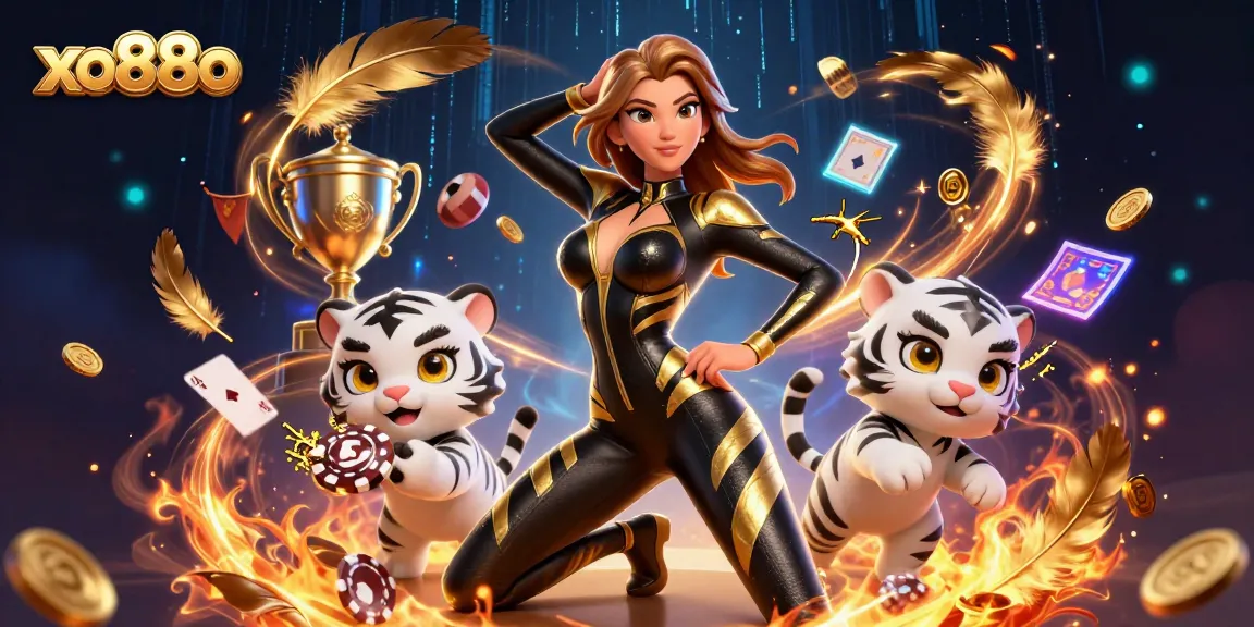 Engage in thrilling sports betting experiences at xo88o with exciting gameplay and golden-themed visuals.