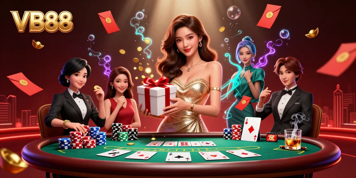 Win exciting prizes at VB88 with festive Lunar New Year casino promotions and games.