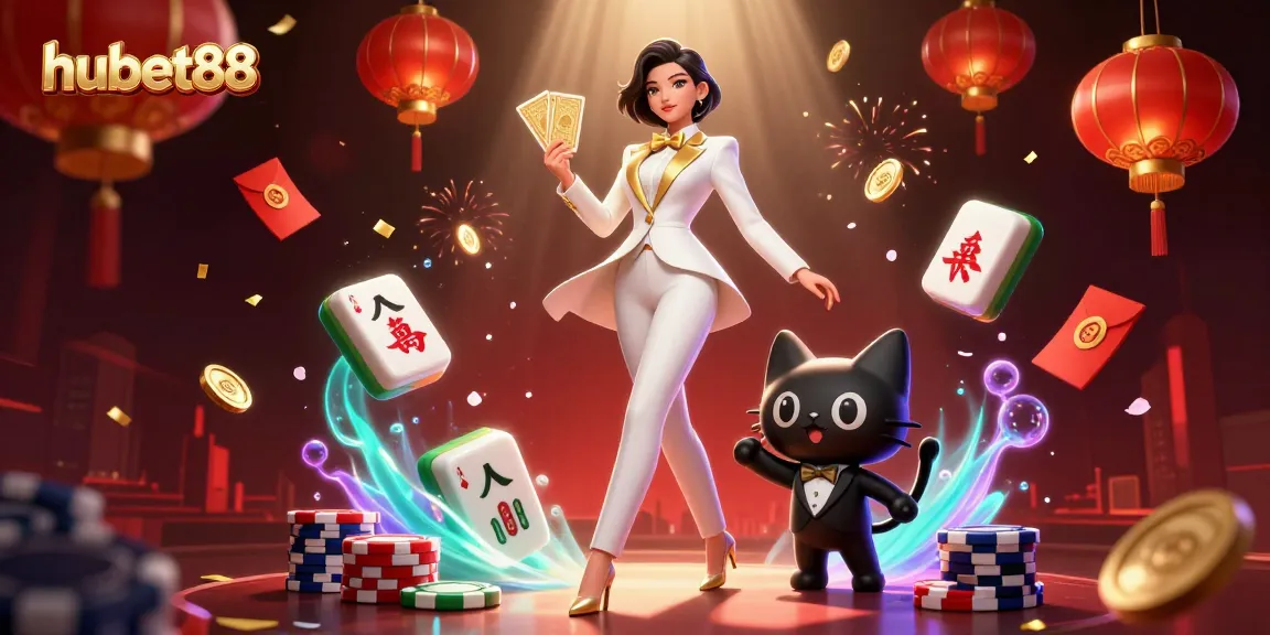 Experience the thrill of hubet88 with stylish characters and dynamic casino elements in stunning 3D.