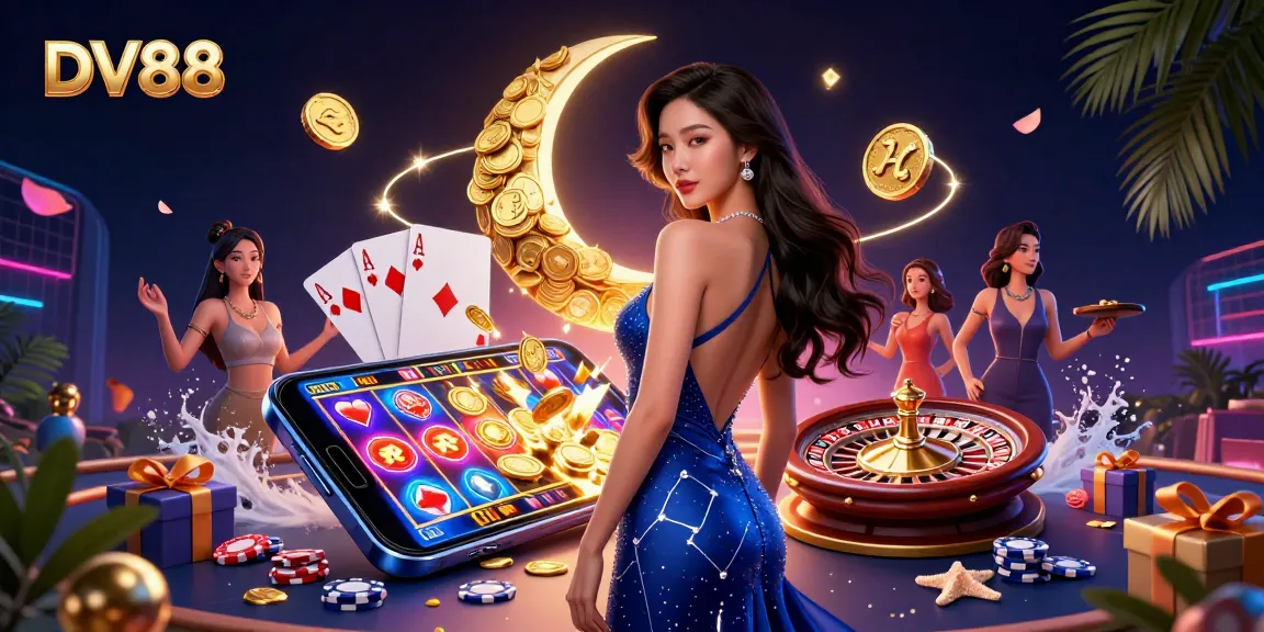 Engage in thrilling gameplay experiences at DV88 with vibrant slot games and rich casino elements.