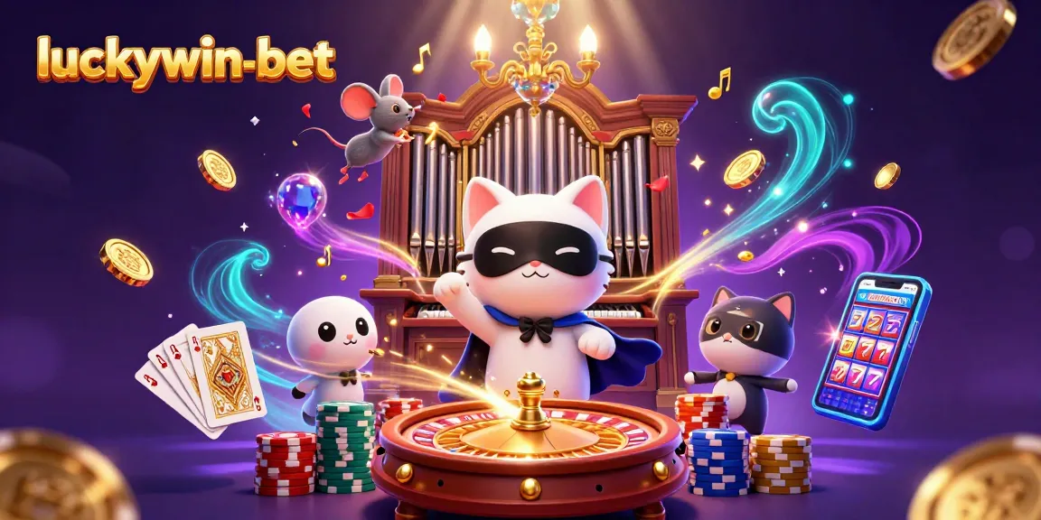 Engage with exciting games at luckywin-bet featuring slots, poker, and more!