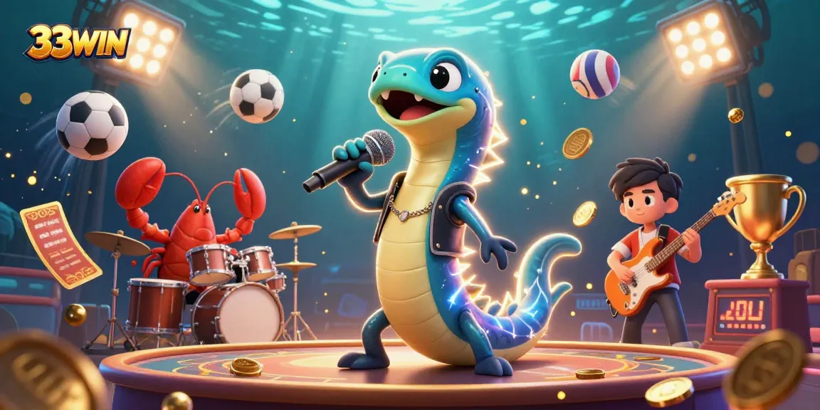 Engage in thrilling gameplay at 33WIN with vibrant underwater scenes showcasing dynamic casino action.
