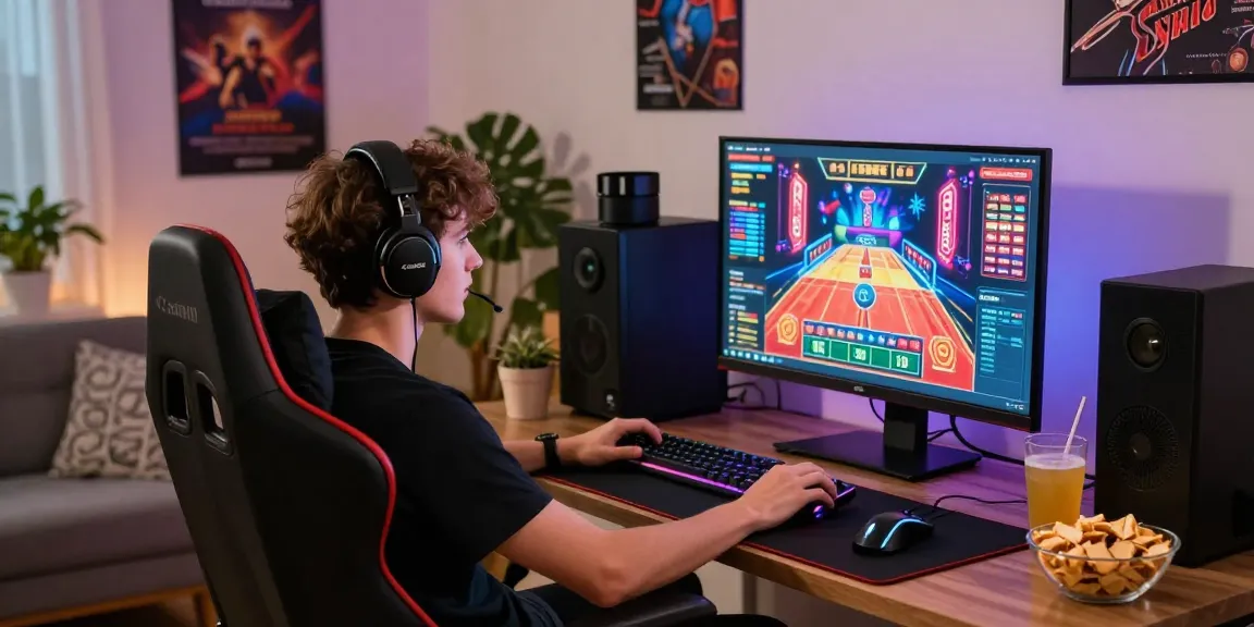 Dynamic gaming scene showcasing online casinos at https://bhma.org.uk with vibrant colors and engaging atmosphere.