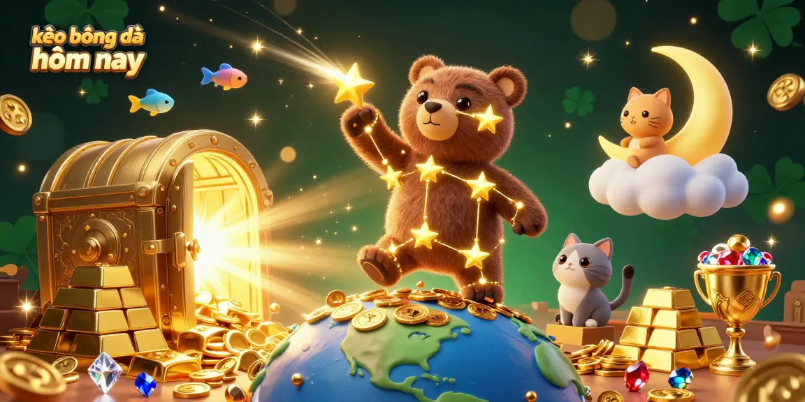 Experience thrilling sports betting with kèo bóng đá hôm nay featuring dazzling treasure in a captivating scene