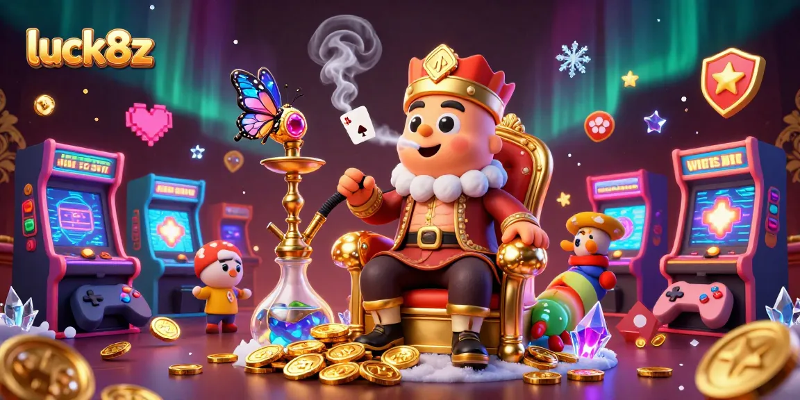 Experience the thrill of gaming with luck8z, showcasing a vibrant casino atmosphere and winning moments.